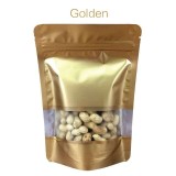 Gold Mylar Pouch 18x26cm with window